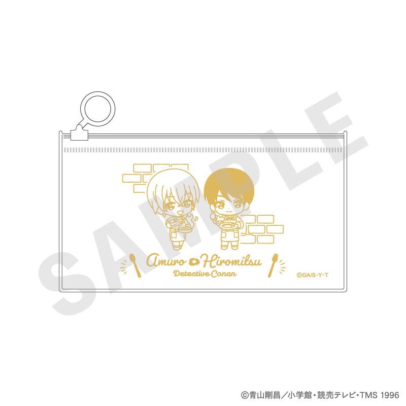 名探偵コナン のグッズ、安室透、諸伏景光のポーチの画像です