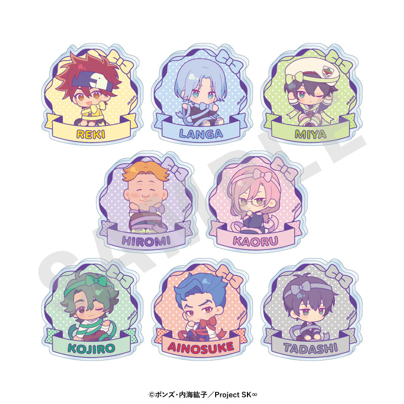 オリジナルTVアニメ「SK∞ エスケーエイト」 のグッズ、お名前バッジの1枚目の画像です