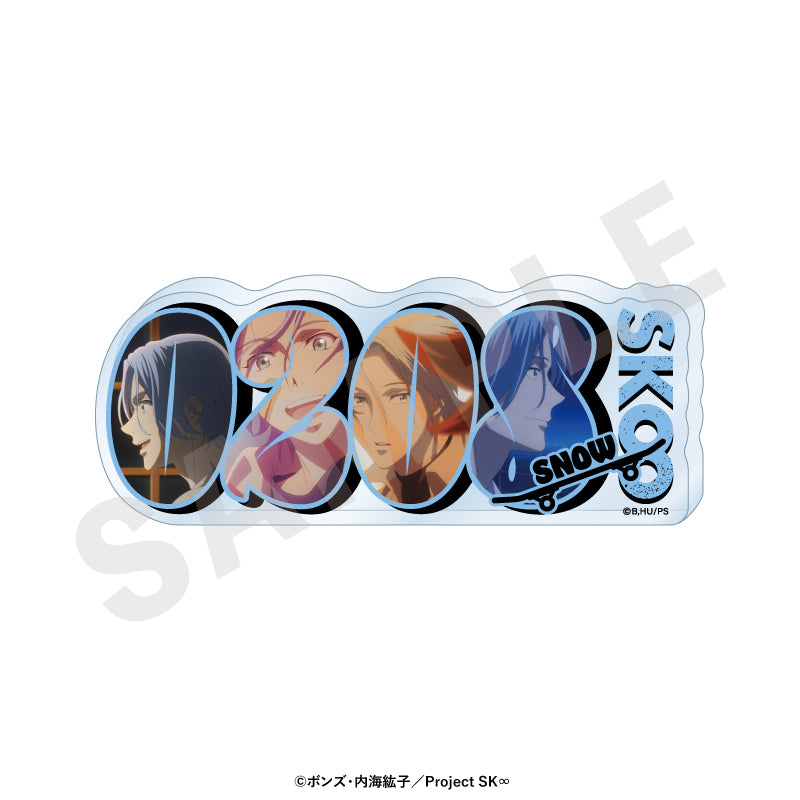 オリジナルTVアニメ「SK∞ エスケーエイト」 ~favorite series~のグッズ、ランガのアクリルプレートの画像です