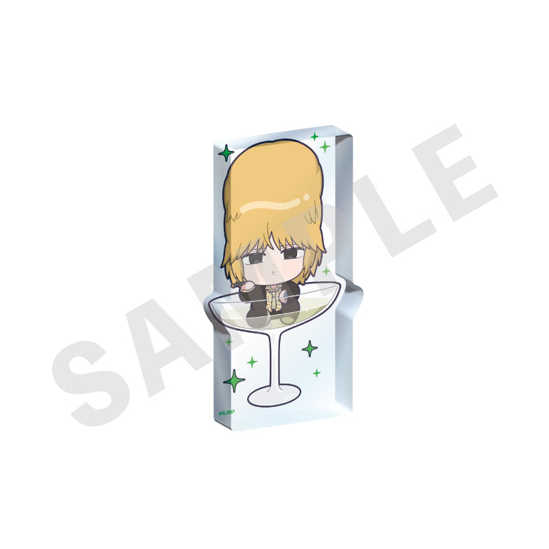 えぶりでいホスト のグッズ、おこのみ太郎のミニアクリルブロックの画像です