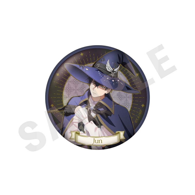 TVアニメ『メダリスト』 のグッズ、夜鷹純の缶バッジの画像です