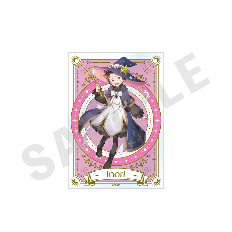 TVアニメ『メダリスト』 のグッズ、結束いのりのクリアイラストカードの画像です