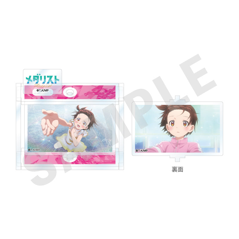 TVアニメ『メダリスト』 ~favorite series~のグッズ、結束いのりのくるくるアクリルスタンドの1枚目の画像です