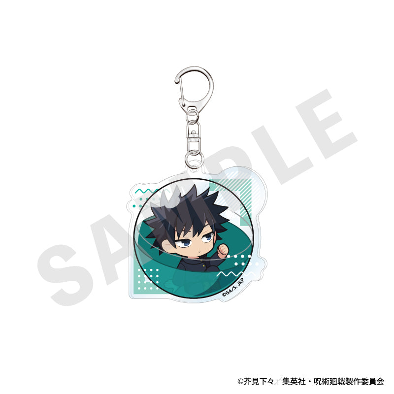 呪術廻戦 のグッズ、伏黒恵のアクリルキーホルダーの画像です