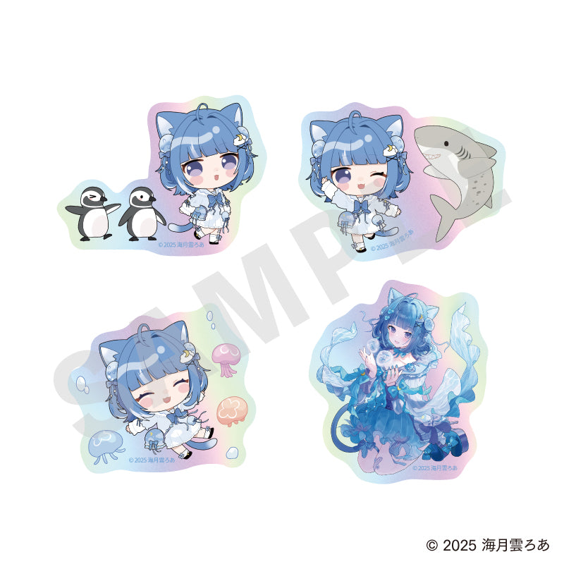 海月雲ろあ のグッズ、海月雲ろあのステッカーの1枚目の画像です