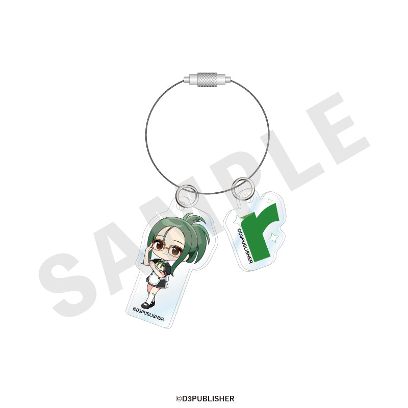 ドリームクラブZERO のグッズ、みおのアクリルキーホルダーの画像です