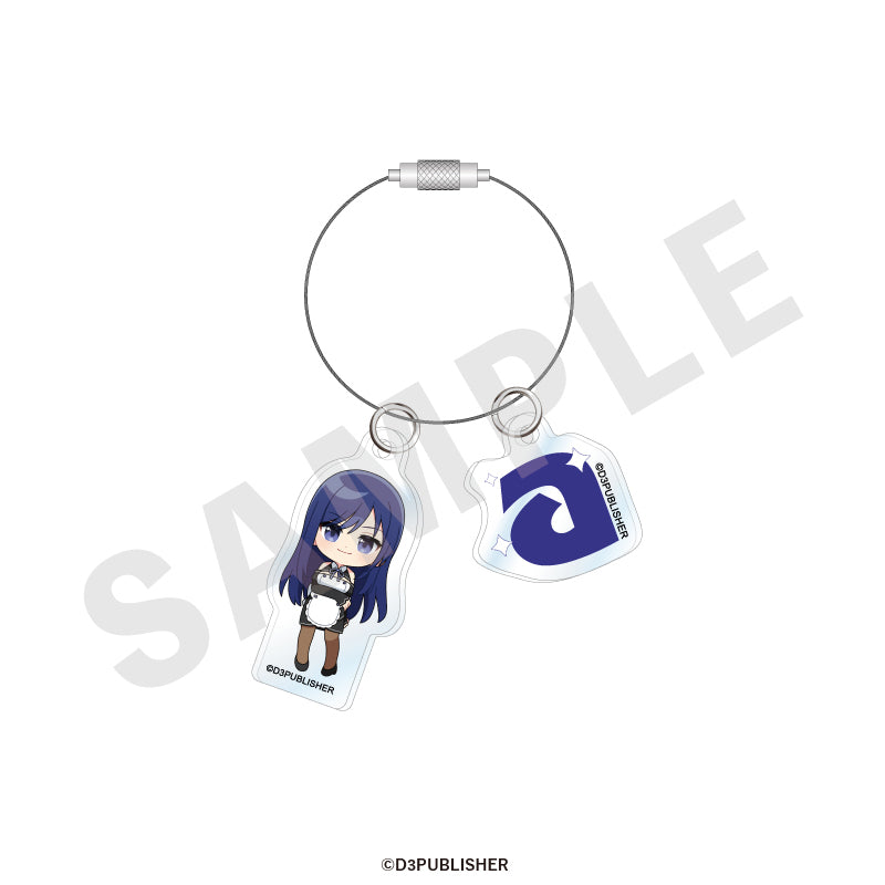 ドリームクラブZERO のグッズ、玲香のアクリルキーホルダーの画像です