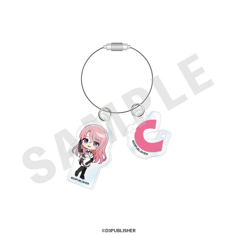 ドリームクラブZERO のグッズ、るいのアクリルキーホルダーの画像です