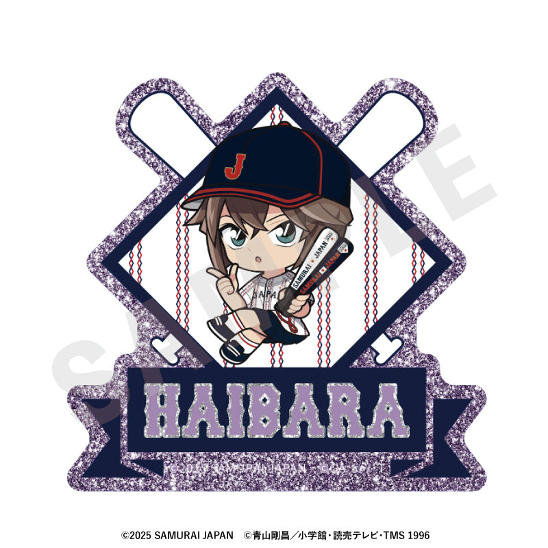 野球日本代表「侍ジャパン」×TVアニメ「名探偵コナン」 のグッズ、灰原哀のお名前バッジの画像です