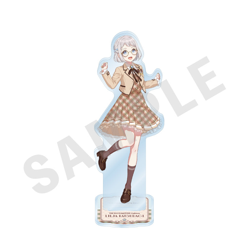 学園アイドルマスター」 アクリルスタンド めがね×ラテコーデver