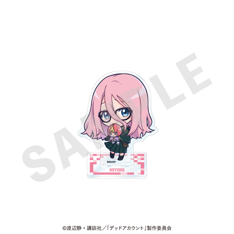 TVアニメ『デッドアカウント』 のグッズ、灰島ひよりのアクリルスタンドの画像です