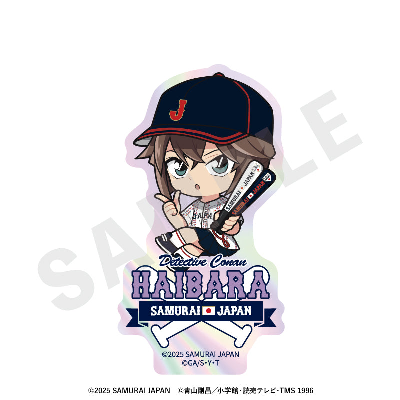 野球日本代表「侍ジャパン」×TVアニメ「名探偵コナン」 のグッズ、灰原哀のステッカーの画像です