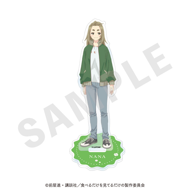 TVアニメ「メイドさんは食べるだけ」 のグッズ、小松菜々のアクリルスタンドの画像です