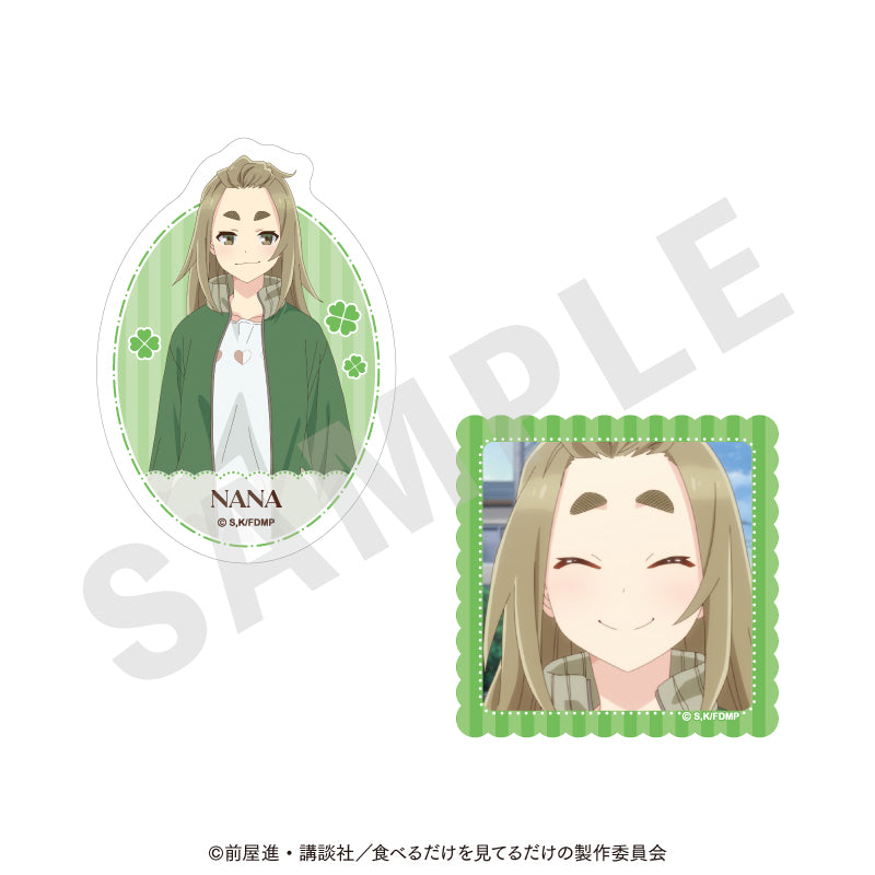TVアニメ「メイドさんは食べるだけ」 のグッズ、小松菜々のステッカーの1枚目の画像です