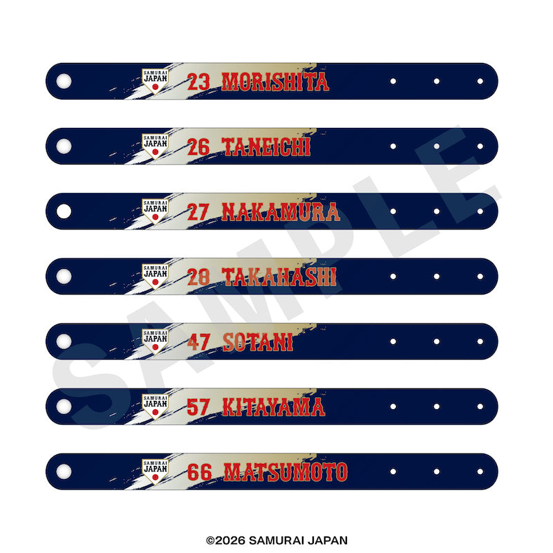 野球日本代表 侍ジャパン のグッズ、リストバンドの4枚目の画像です