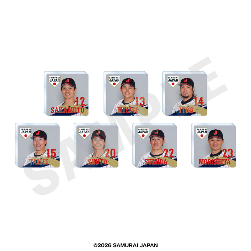 野球日本代表 侍ジャパン のグッズ、アクリルブロックの3枚目の画像です