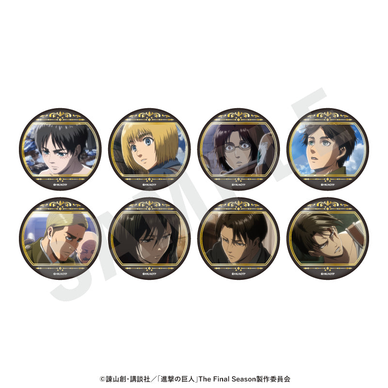 全種セット】TVアニメ『進撃の巨人』 トレーディングキラキラ場面写缶