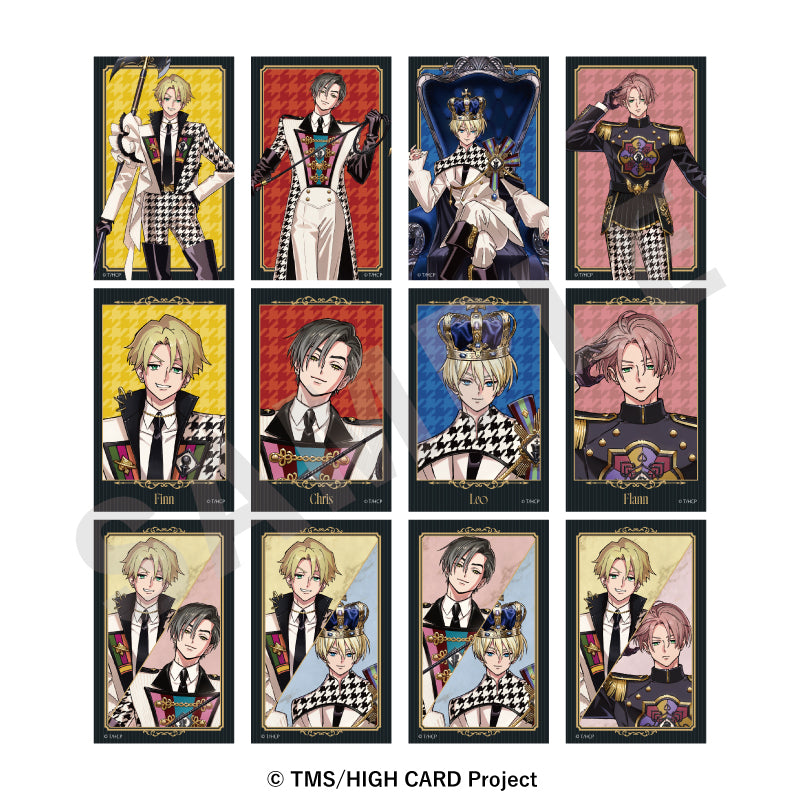 全種セット】『HIGH CARD』 トレーディングミニブロマイド（2枚入り/全