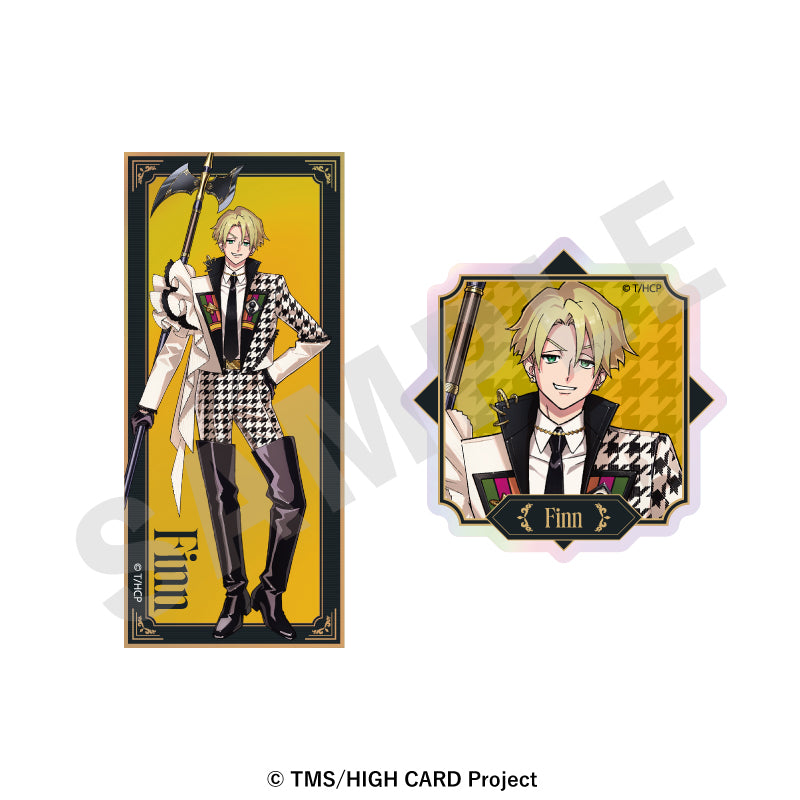 HIGH CARD』 オーロラステッカーセット（フィン・オールドマン