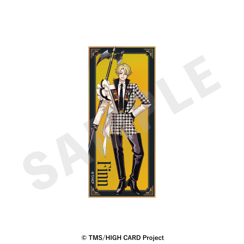 『HIGH CARD』 のグッズ、フィン・オールドマンのステッカーの2枚目の画像です