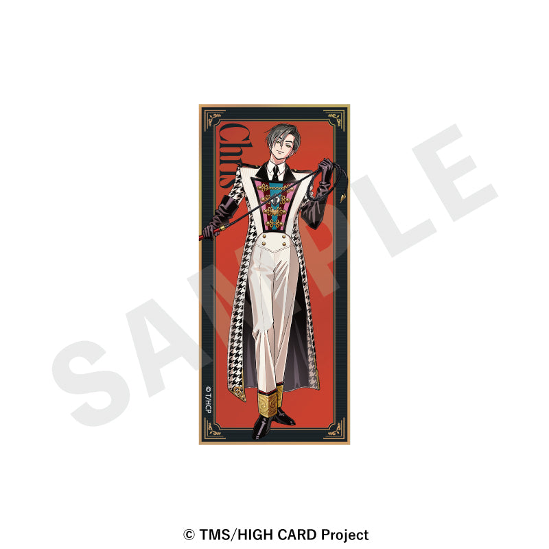 『HIGH CARD』 のグッズ、クリス・レッドグレイヴのステッカーの2枚目の画像です