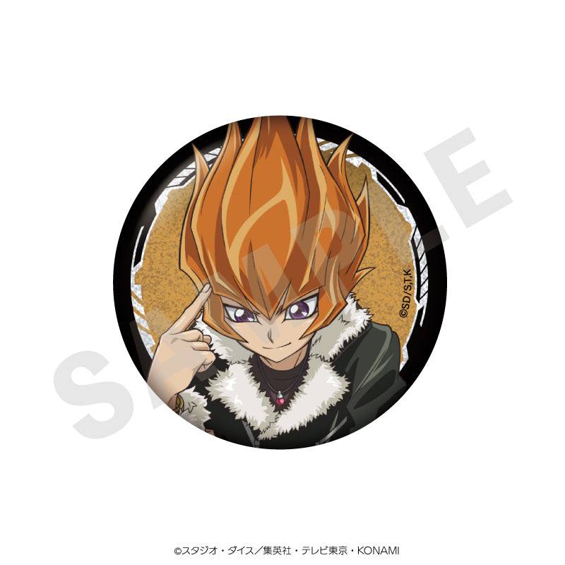 遊☆戯☆王ZEXAL のグッズ、真月零の缶バッジの画像です