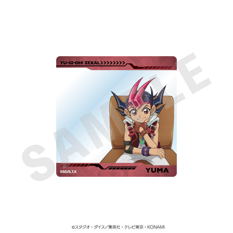 遊☆戯☆王ZEXAL のグッズ、九十九遊馬のアクリルカードの画像です