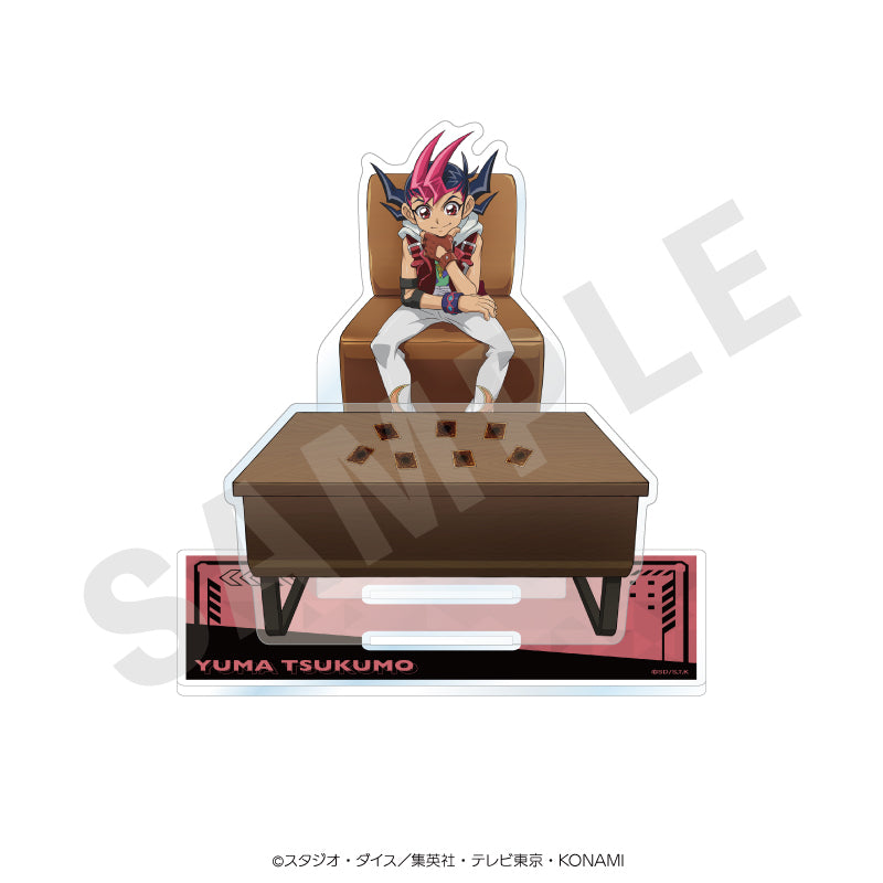 遊☆戯☆王ZEXAL のグッズ、九十九遊馬のアクリルジオラマの1枚目の画像です