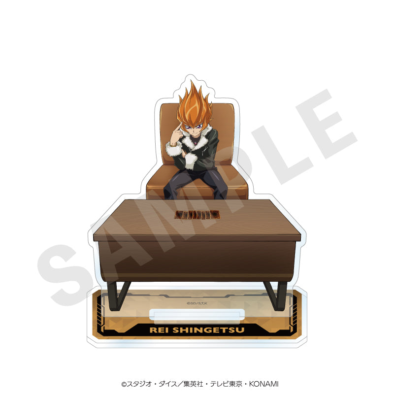 遊☆戯☆王ZEXAL のグッズ、真月零のアクリルスタンドの画像です