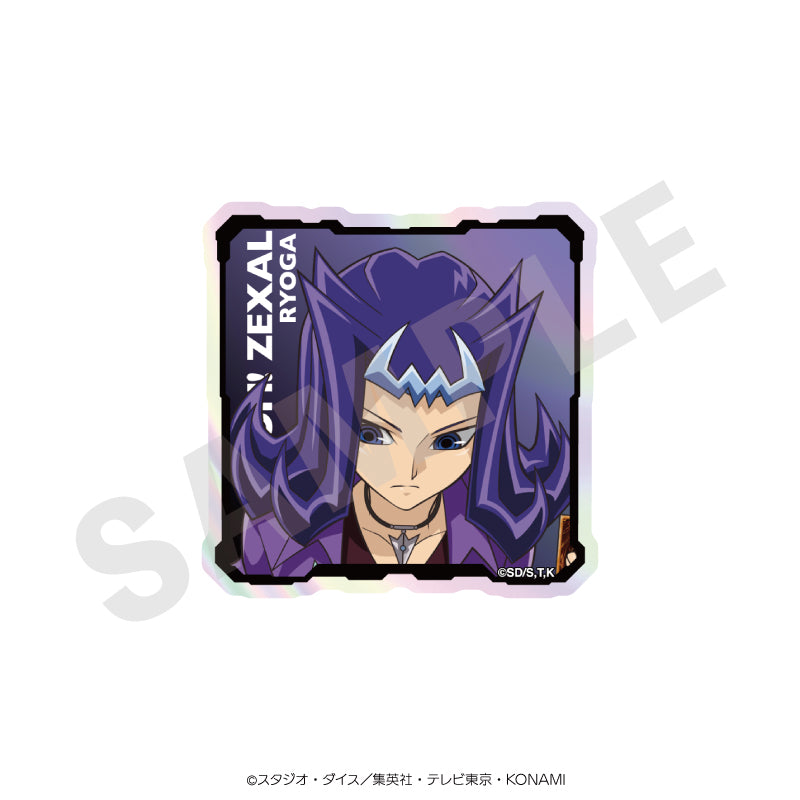 遊☆戯☆王ZEXAL のグッズ、神代凌牙のオーロラステッカーの3枚目の画像です