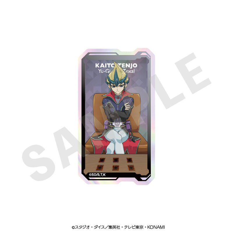 遊☆戯☆王ZEXAL のグッズ、天城カイトのオーロラステッカーの2枚目の画像です