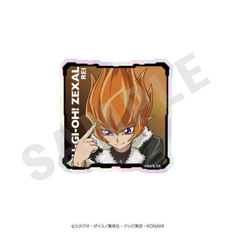 遊☆戯☆王ZEXAL のグッズ、真月零のオーロラステッカーの3枚目の画像です