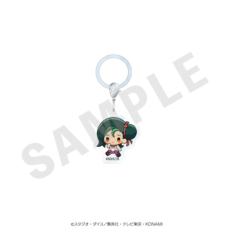 遊☆戯☆王ZEXAL のグッズ、観月小鳥のアクリルチャームの画像です