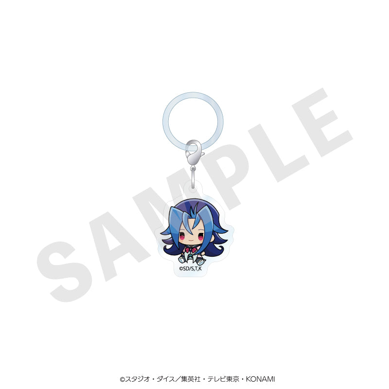 遊☆戯☆王ZEXAL のグッズ、神代璃緒のアクリルチャームの画像です