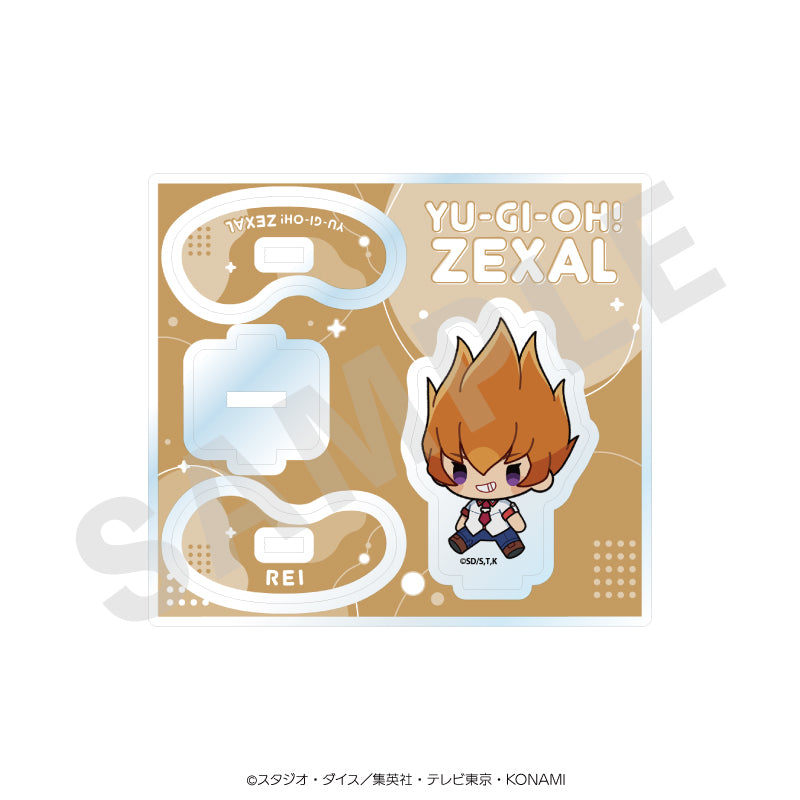 遊☆戯☆王ZEXAL のグッズ、真月零のアクリルスタンドの2枚目の画像です