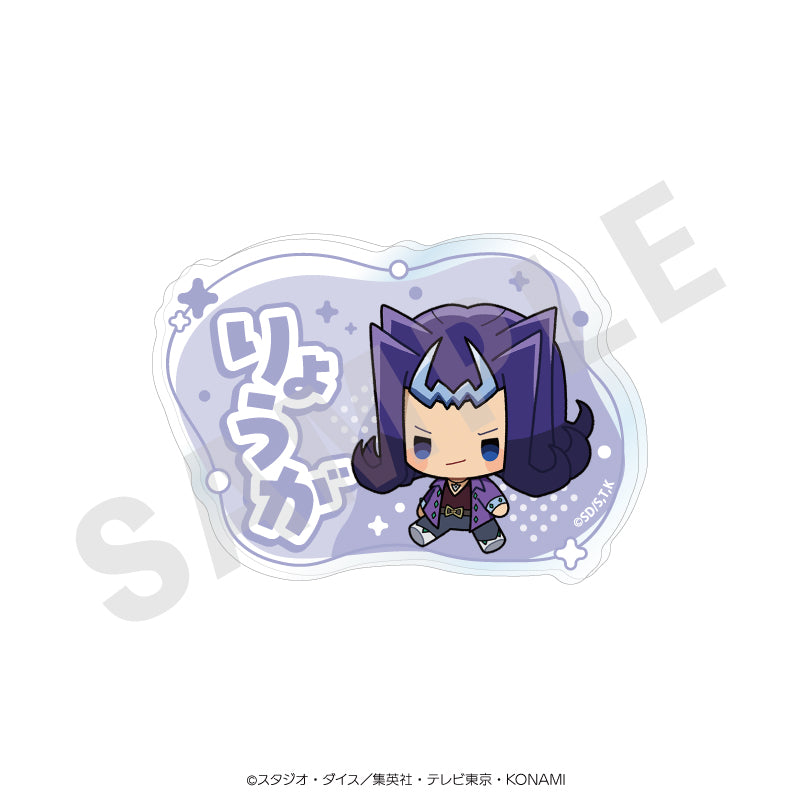 遊☆戯☆王ZEXAL のグッズ、神代凌牙のお名前バッジの画像です