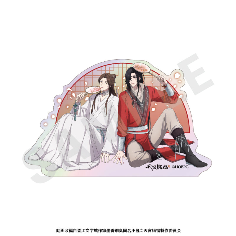 天官賜福 のグッズ、花城、謝憐のオーロラステッカーの4枚目の画像です
