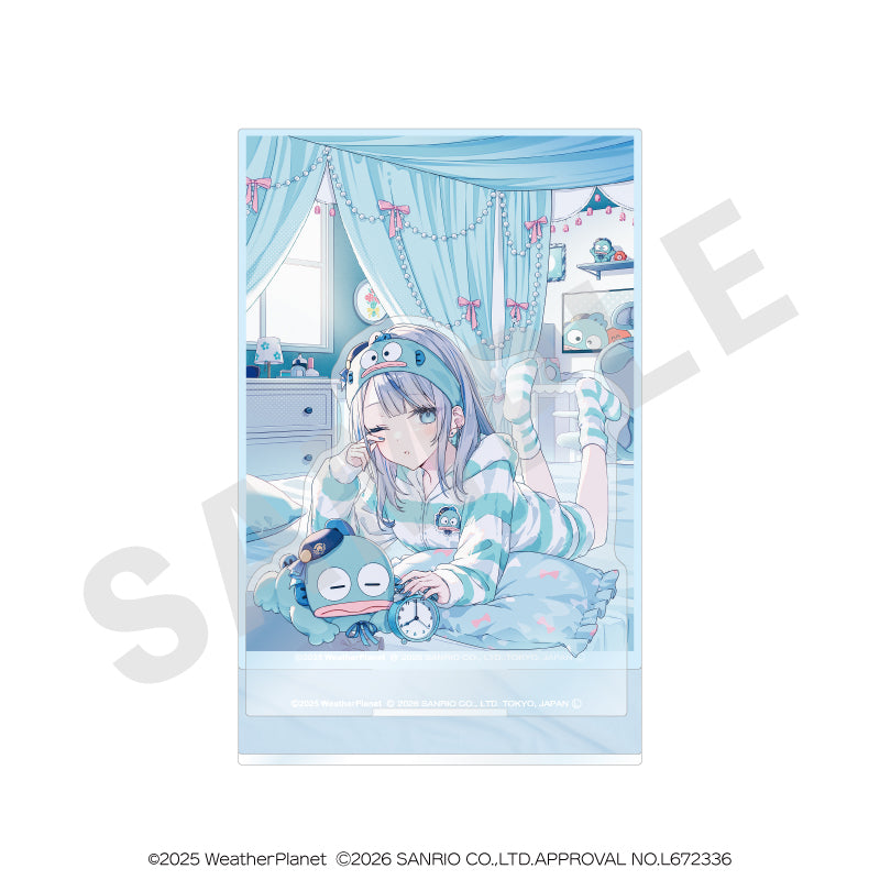 WeatherPlanet × Sanrio characters アクリルジオラマスタンド 雨海