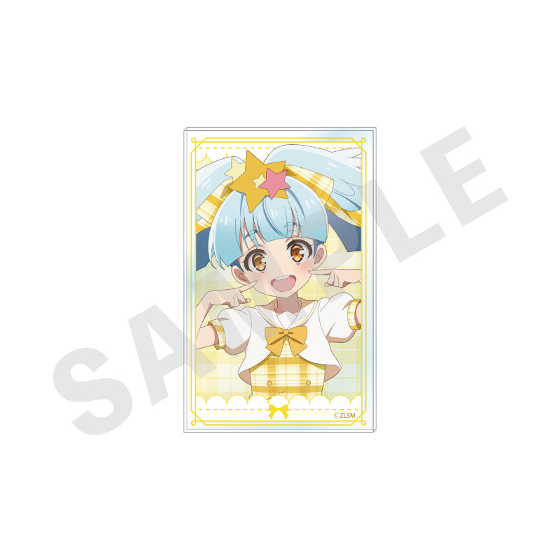 劇場版『ゾンビランドサガ ゆめぎんがパラダイス』 のグッズ、星川リリィのアクリルカードの画像です
