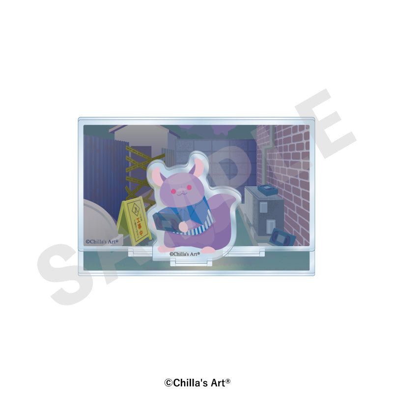 Chilla's Art のグッズ、夜勤事件のアクリルジオラマの1枚目の画像です
