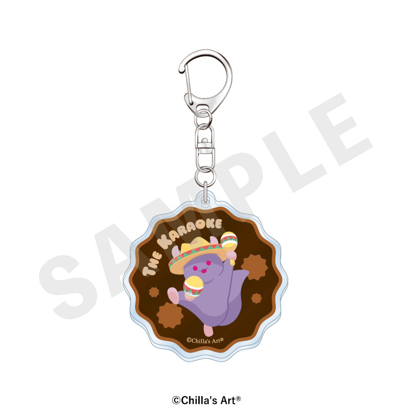 Chilla's Art のグッズ、ヒトカラのアクリルキーホルダーの画像です