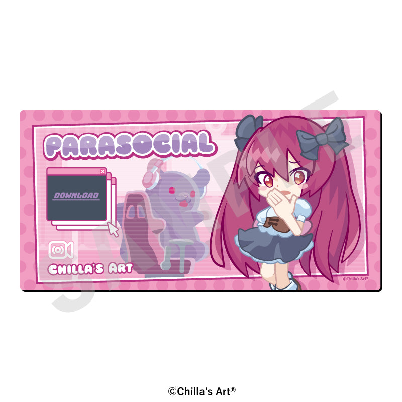 Chilla's Art のグッズ、パラソーシャルのデスクマットの画像です