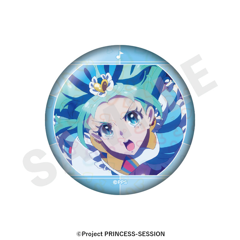 オリジナルTVアニメ「プリンセッション・オーケストラ」 ~favorite series~のグッズ、缶バッジの2枚目の画像です