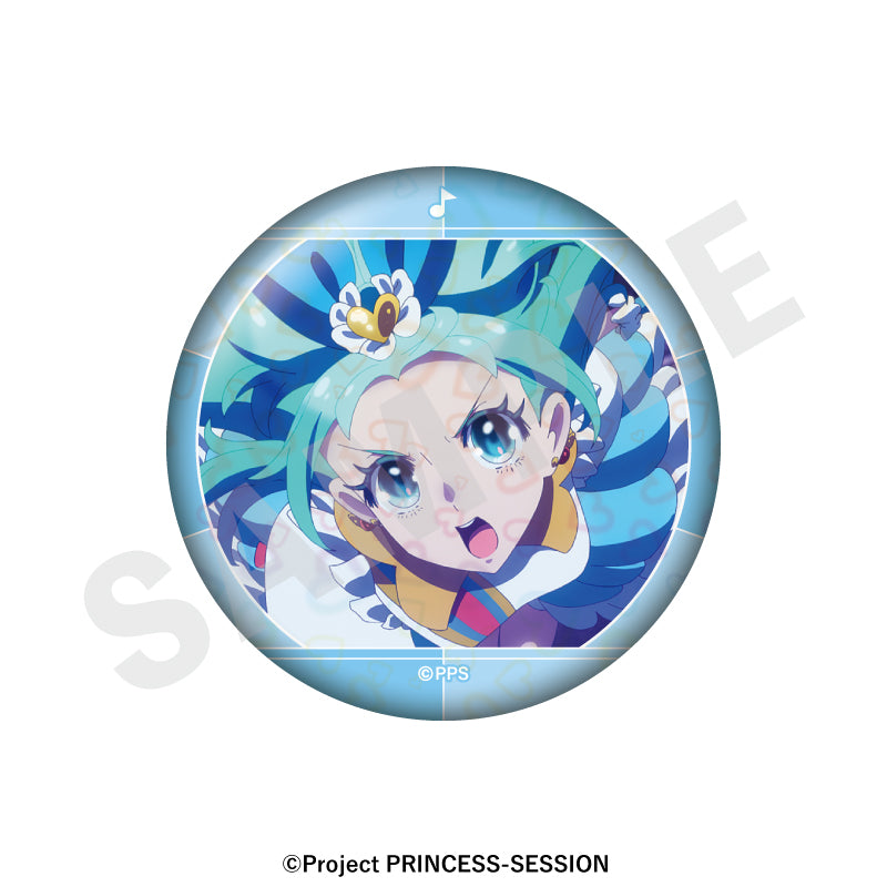 オリジナルTVアニメ「プリンセッション・オーケストラ」 ~favorite series~のグッズ、缶バッジの2枚目の画像です