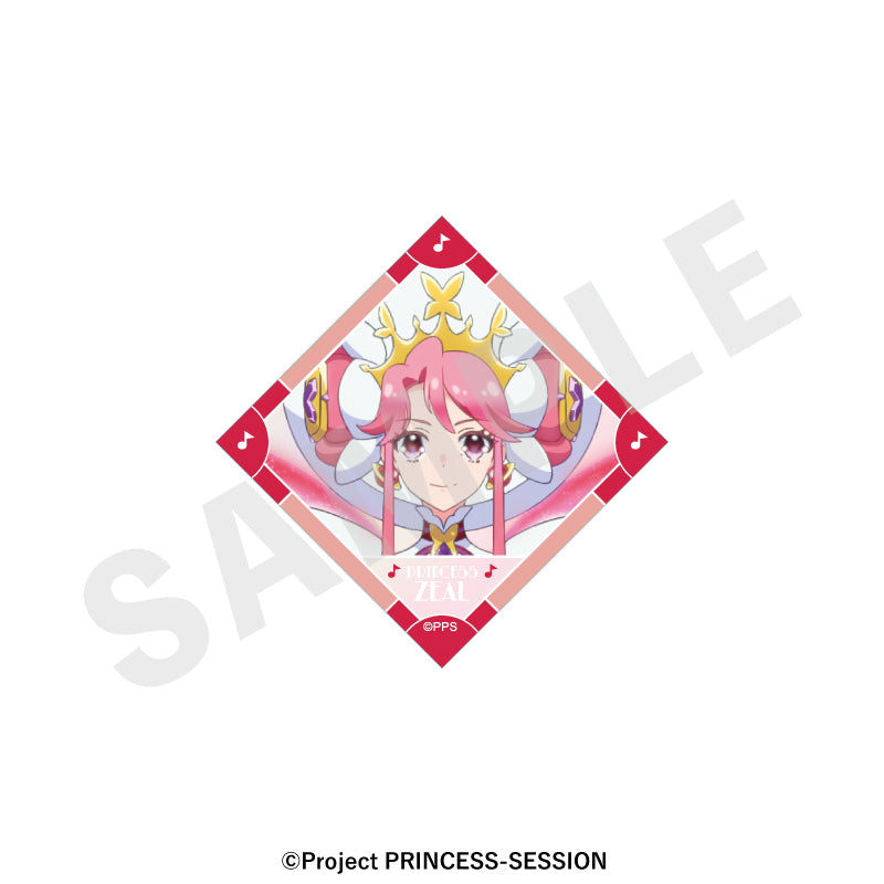 オリジナルTVアニメ「プリンセッション・オーケストラ」 ~favorite series~のグッズ、プリンセス・ジールのオーロラステッカーの3枚目の画像です