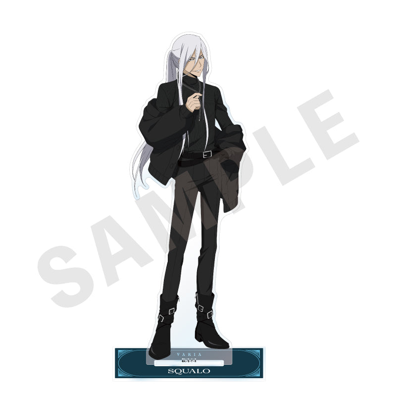 家庭教師ヒットマンREBORN! のグッズ、スペルビ・スクアーロのアクリルスタンドの画像です
