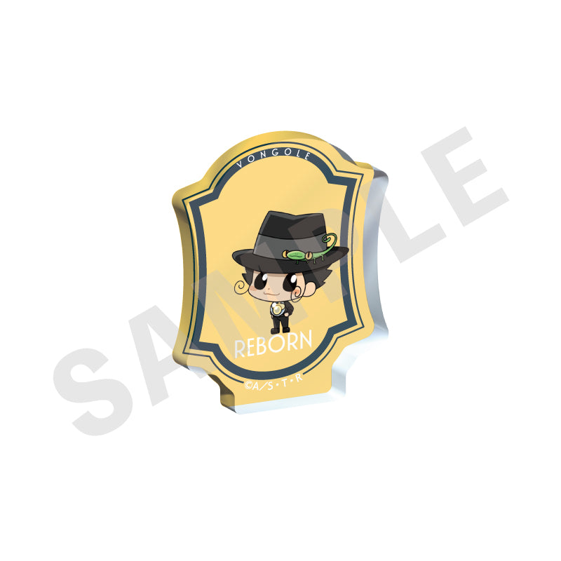 家庭教師ヒットマンREBORN! のグッズ、リボーンのアクリルブロックの画像です