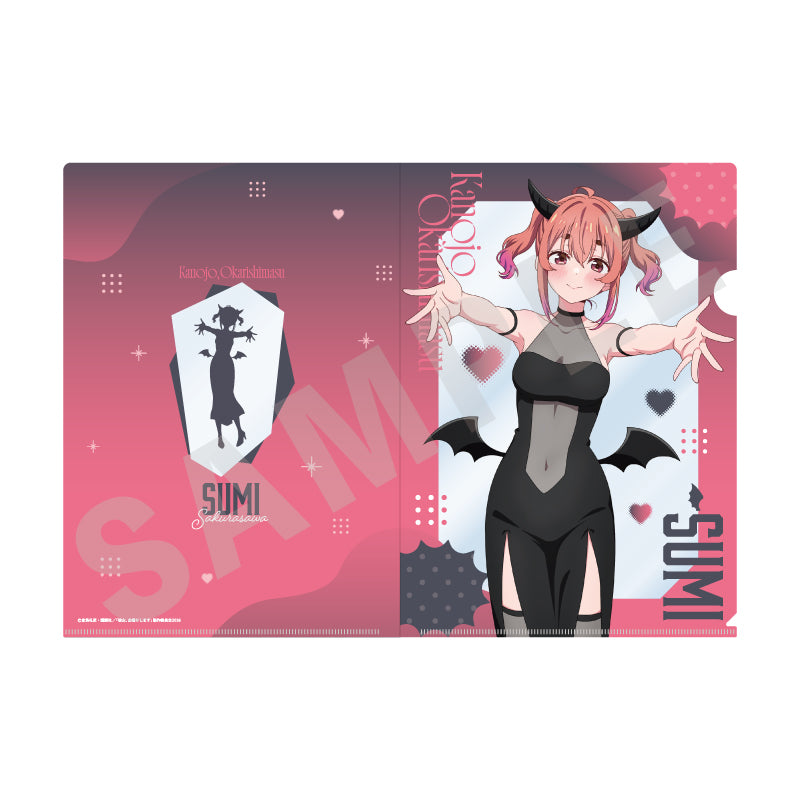 彼女、お借りします のグッズ、桜沢墨のクリアファイルの画像です