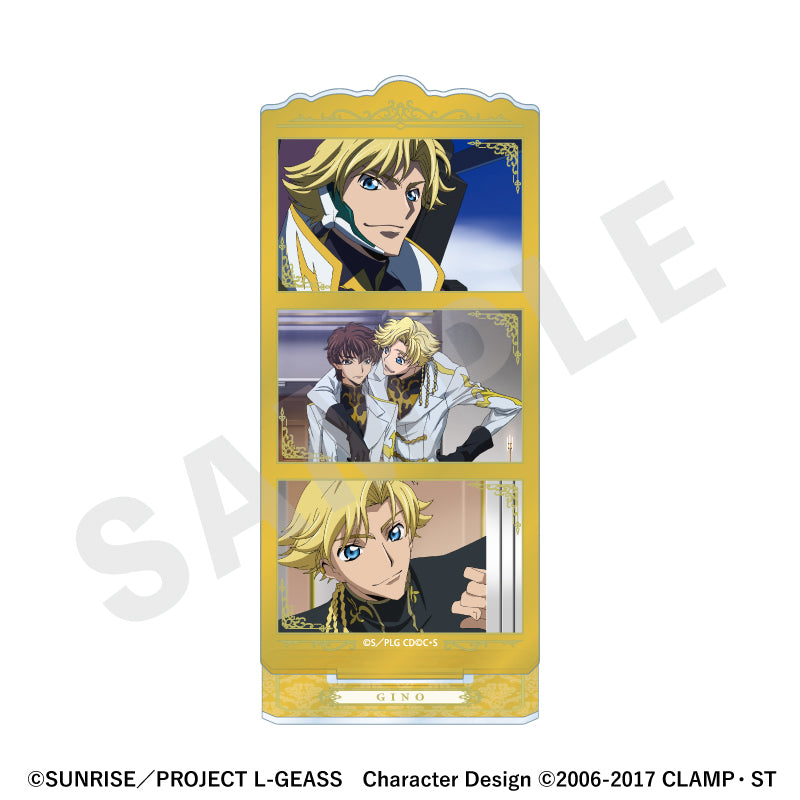 コードギアス 反逆のルルーシュ のグッズ、ジノのアクリルスタンドの画像です