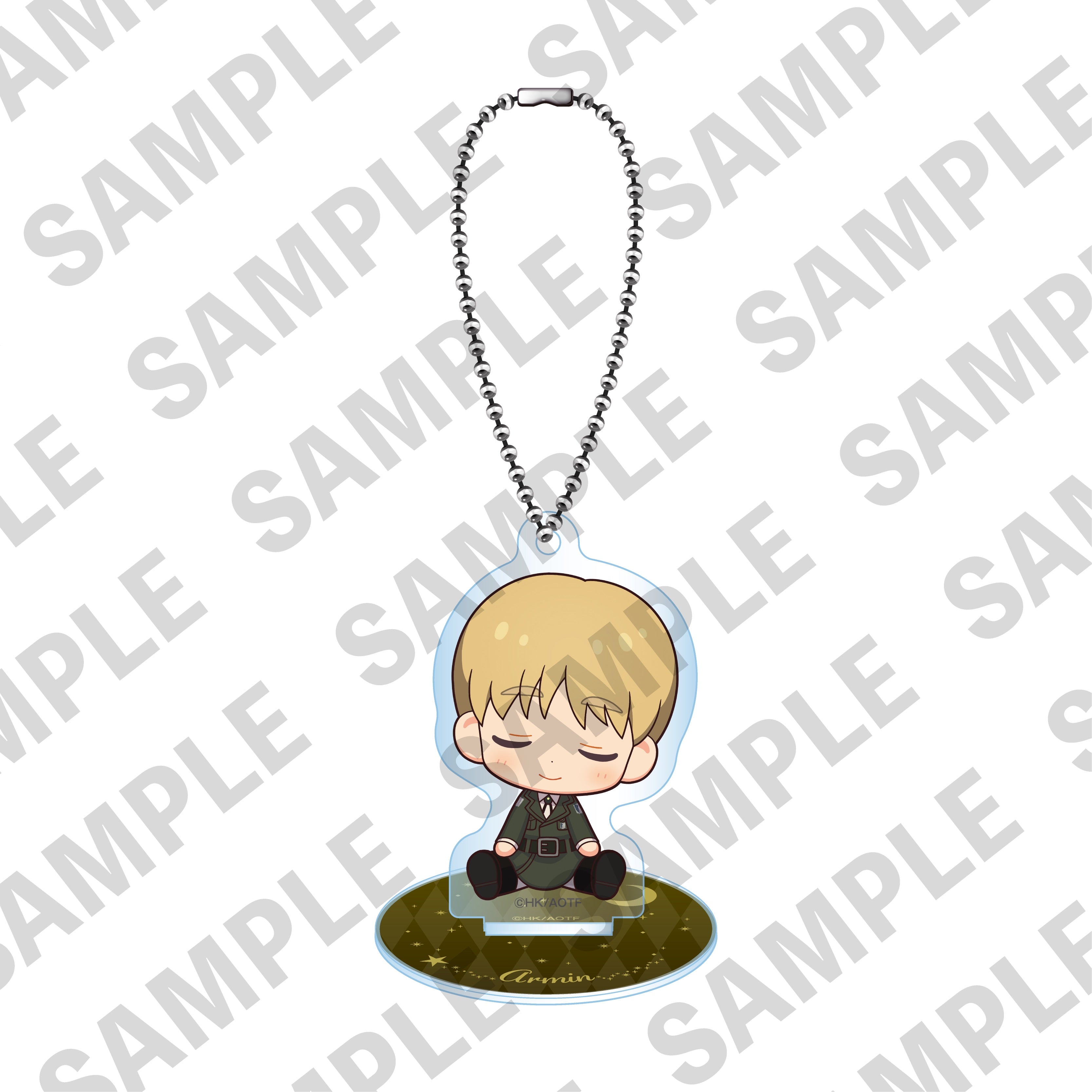 【単品】進撃の巨人「おやすみ調査兵団」トレーディング2wayミニアクリルスタンド(ミニキャラver.) の商品画像4枚目です